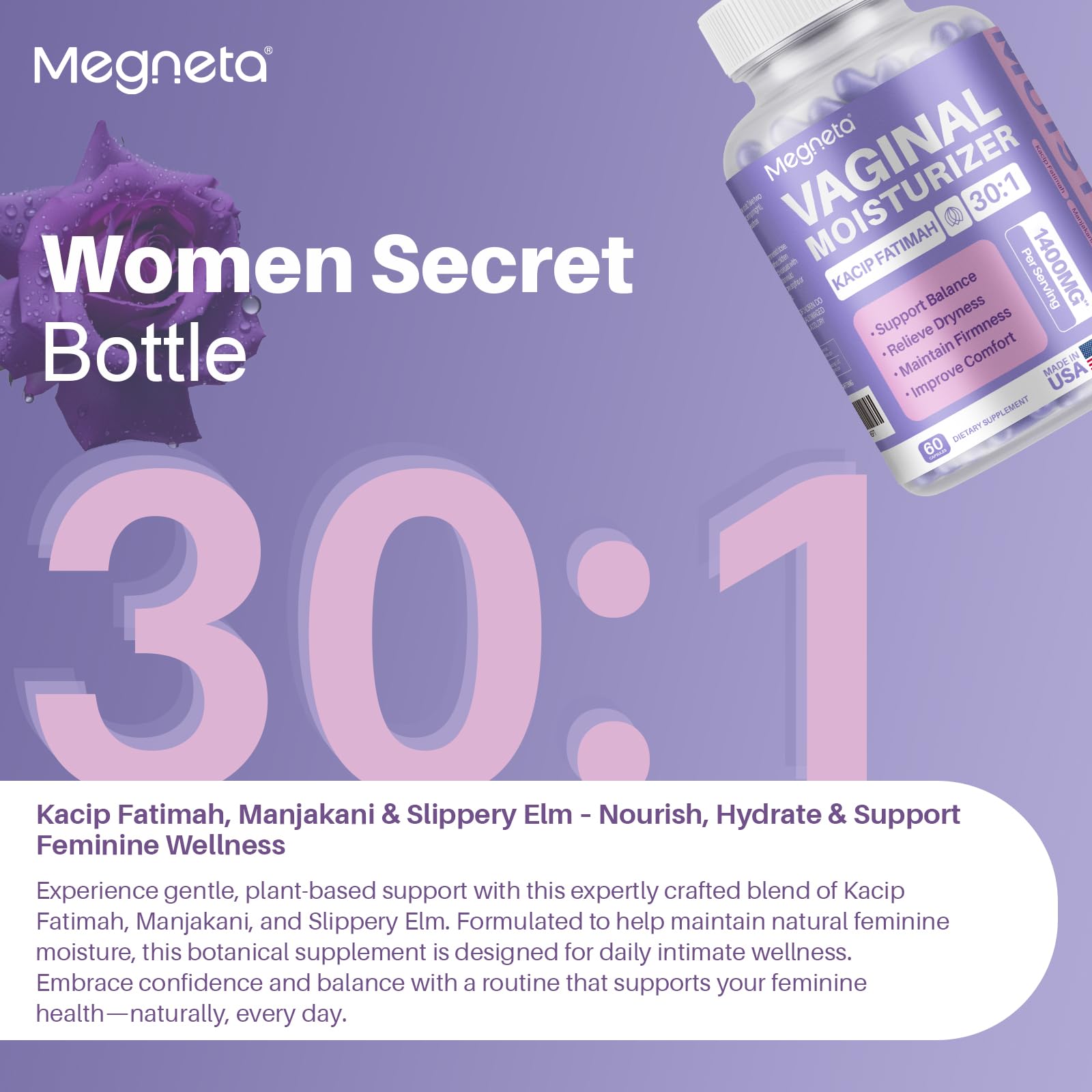 Megneta Orme glissant — hydratation intensive et douceur ressentie.