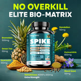 MEGNETA Détox Spike ingrédients bromélaïne, synergie naturelle pour le bien-être.