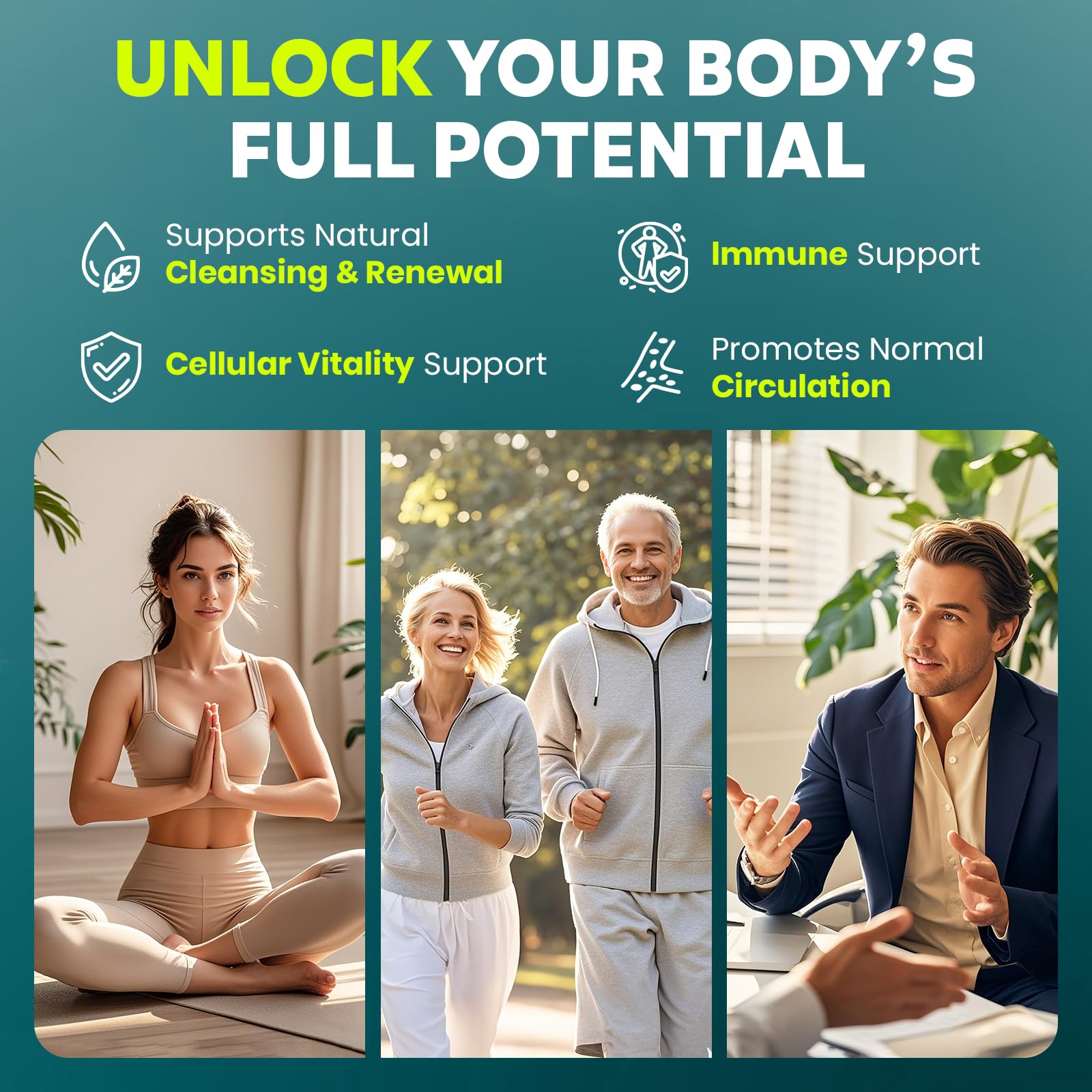 MEGNETA Détox Spike ingrédients curcumine, couleur dorée et bienfaits potentiels.