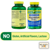ME GUSTA SHOP Spring Valley Magnésium 400 mg – format 250 comprimés
