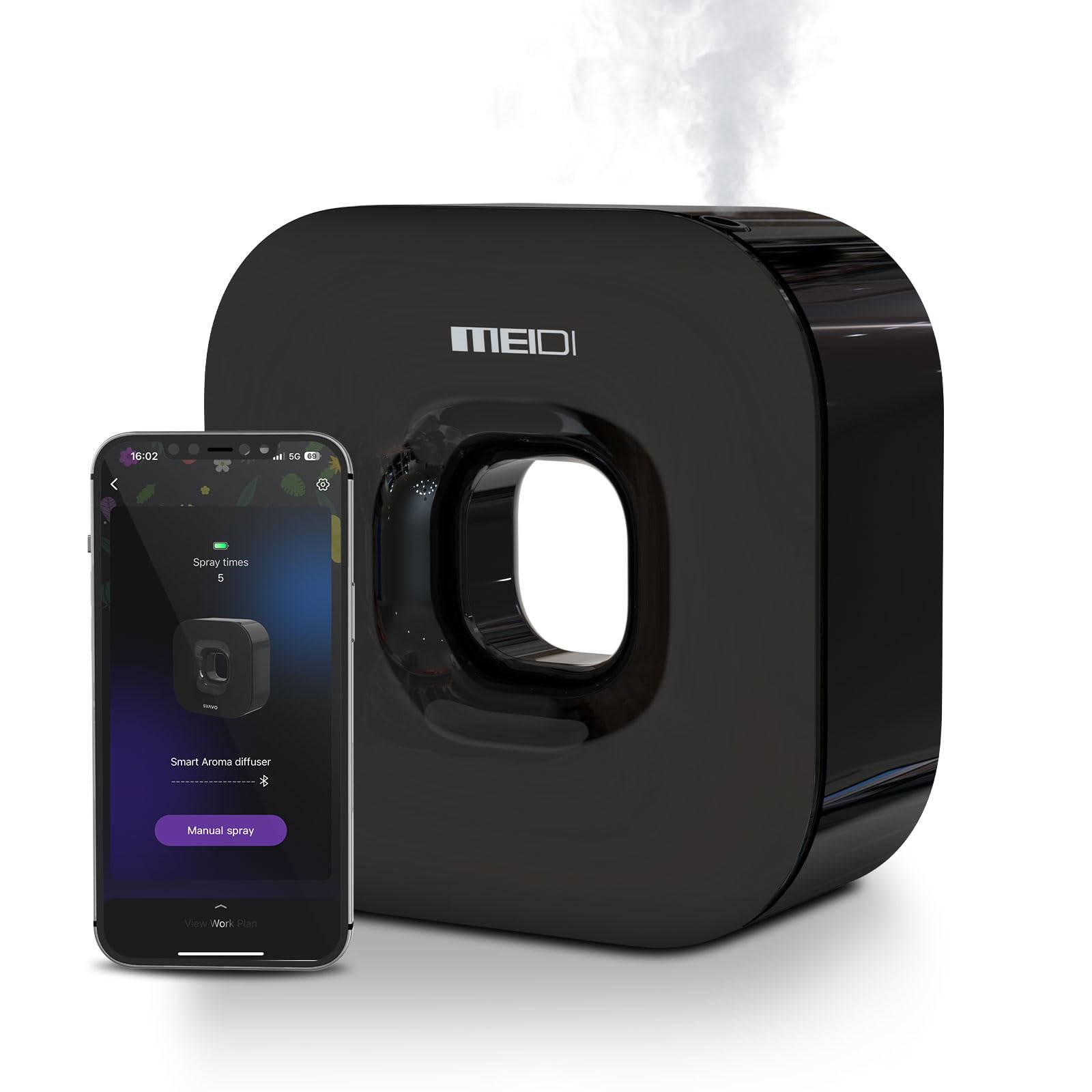 Diffuseur MEIDI portable sans fil, diffusion flexible en tout lieu.