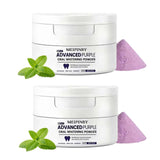 MEIPINBY poudre blanchiment dents ensemble, brillance rapide et routine simplifiée