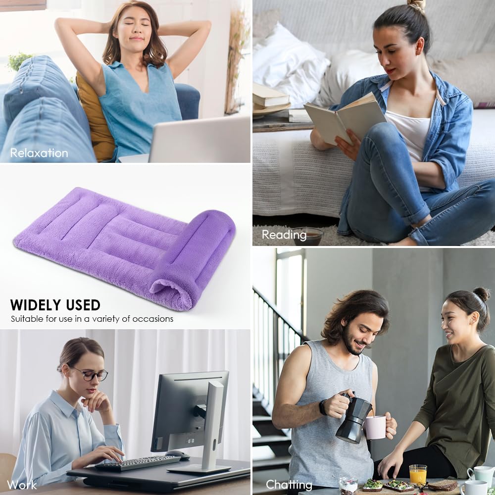 MEISENHOME compresse polyvalente 8x18 violet, idéale au canapé ou au bureau.