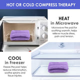 MEISENHOME compresse chaude ou froide violet, usage polyvalent pour le corps.