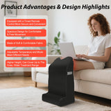 Meiye couverture 360° enveloppante pour pieds et chevilles.