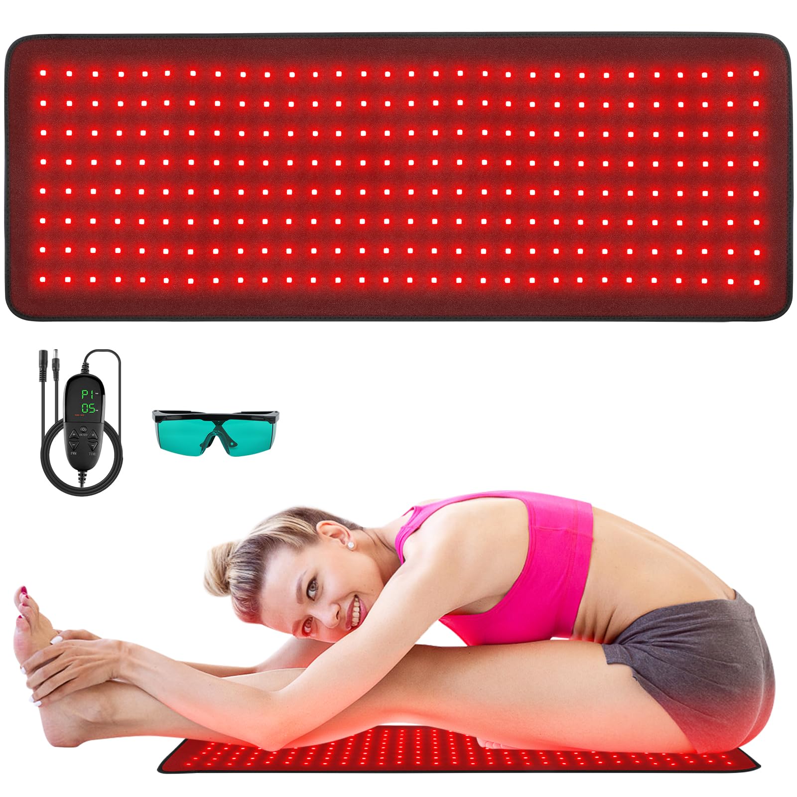 Panneau Meiye lumineux rouge 660nm et IR pour le dos et les épaules