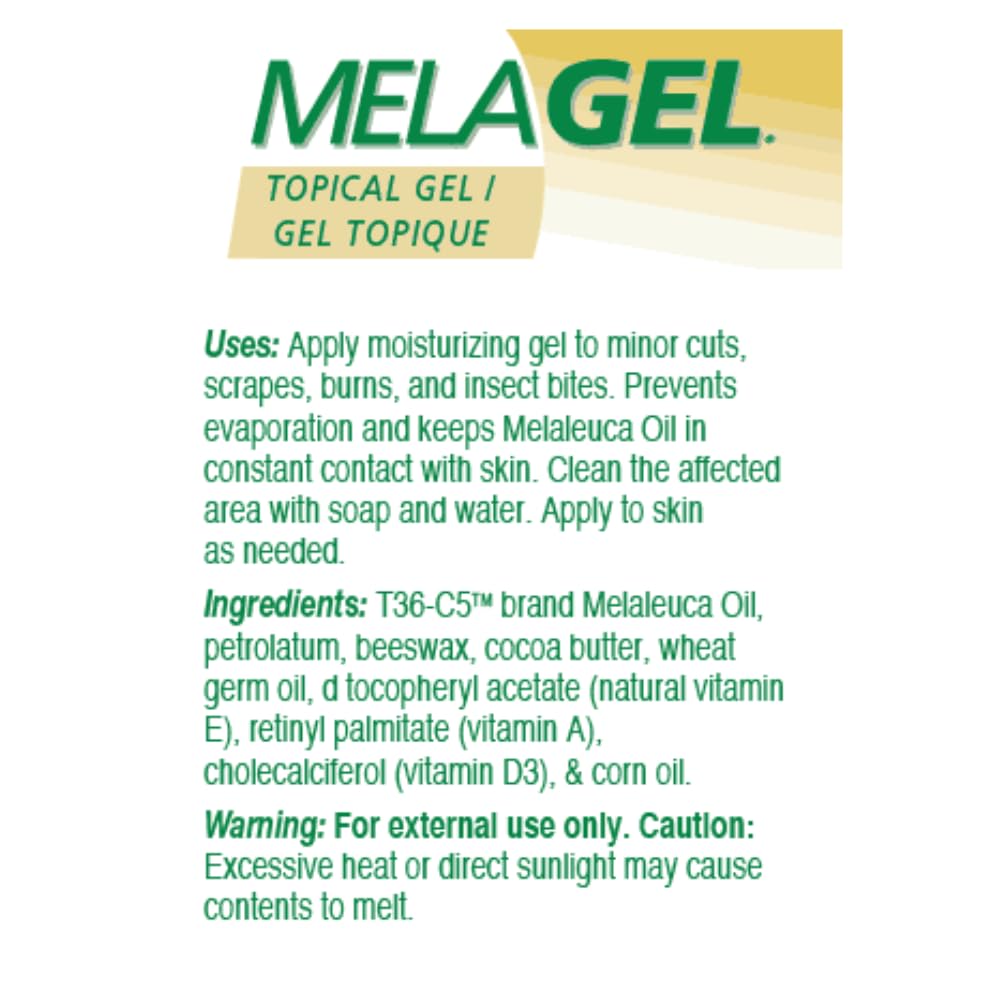MELAGEL TOPICAL texture riche et nourrissante sur la peau