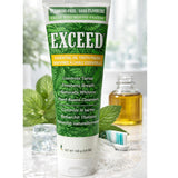 Melaleuca polissage dents menthe, application facile et fraîcheur durable.