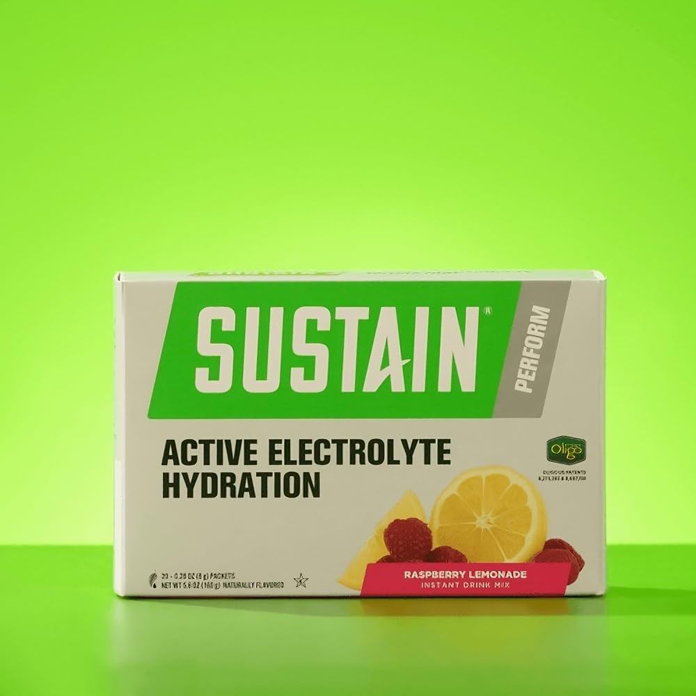 Melaleuca Sustain Sport – versement montrant une boisson électrolytée pratique après l'effort.