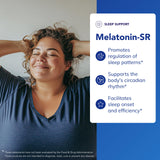 Melatonin-SR - Capsules: absorption prolongée pour une nuit reposante.