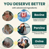 Bouteille Meliorantheris TriDexThyro ouverte, démontrant le format capsules et la simplicité d'utilisation.