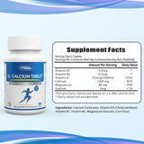 Mellk Calcium - fiche nutritionnelle résume les éléments clés: calcium, vitamine D3, magnésium.