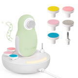 MelodySusie bébé-ongle-electrique-kit, précision douce pour ongles délicats des tout-petits.