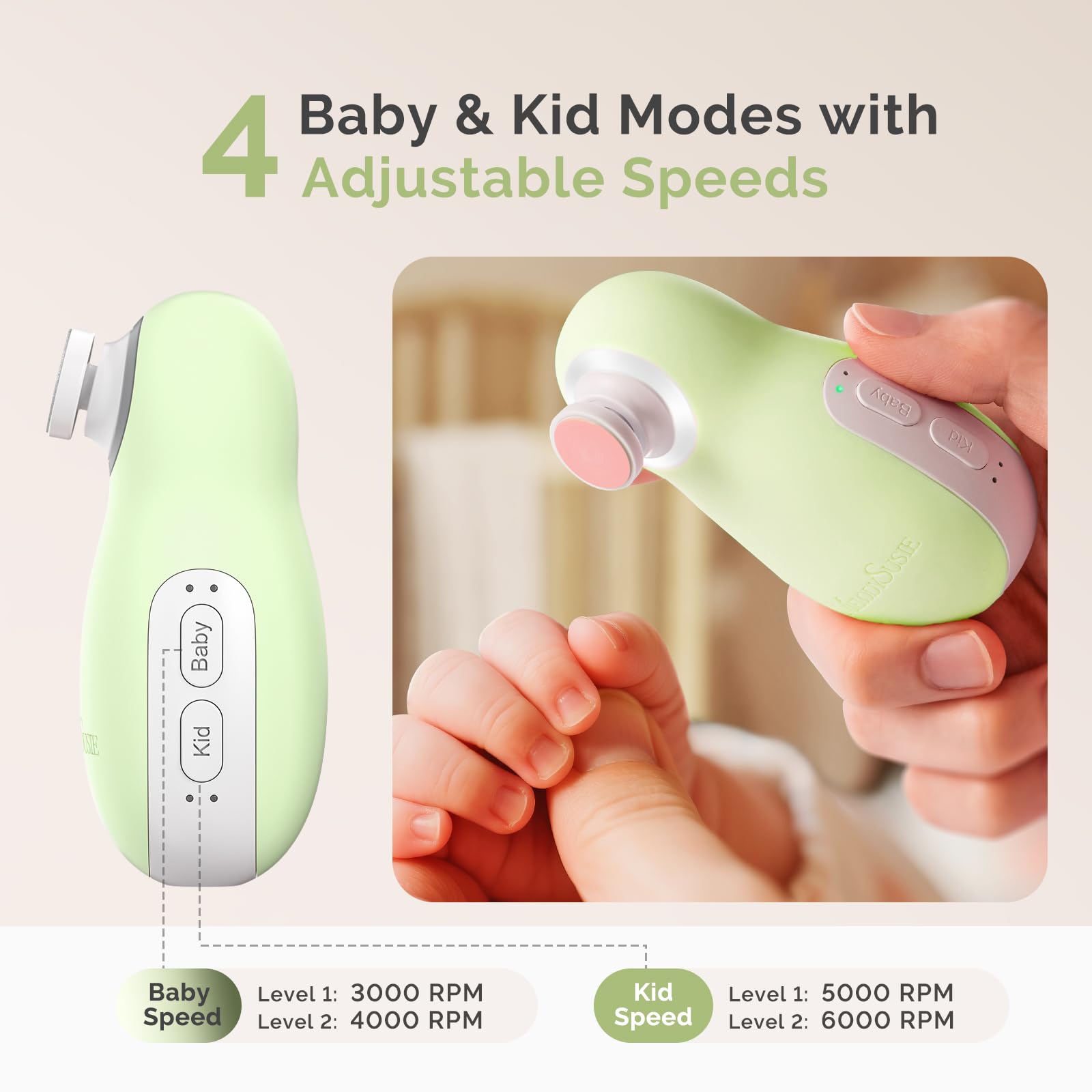 MelodySusie niveau-son-35db, opération discrète pour les siestes.