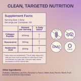 MeltinStrips collage-vegan ingrédients végétaux pour la peau