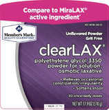 Member's Mark Clearlax-ensemble-deux-bouteilles: kit pratique pour une utilisation régulière.