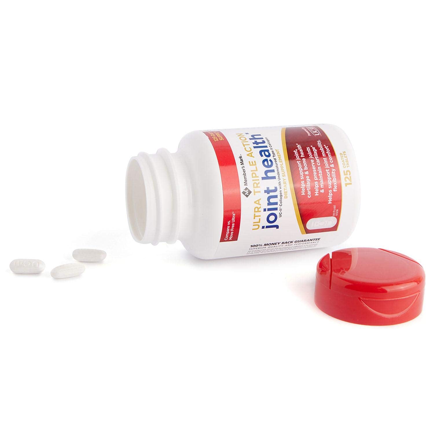 Member's Mark Ultra Triple Action Joint Health – capsules quotidiennes faciles à avaler