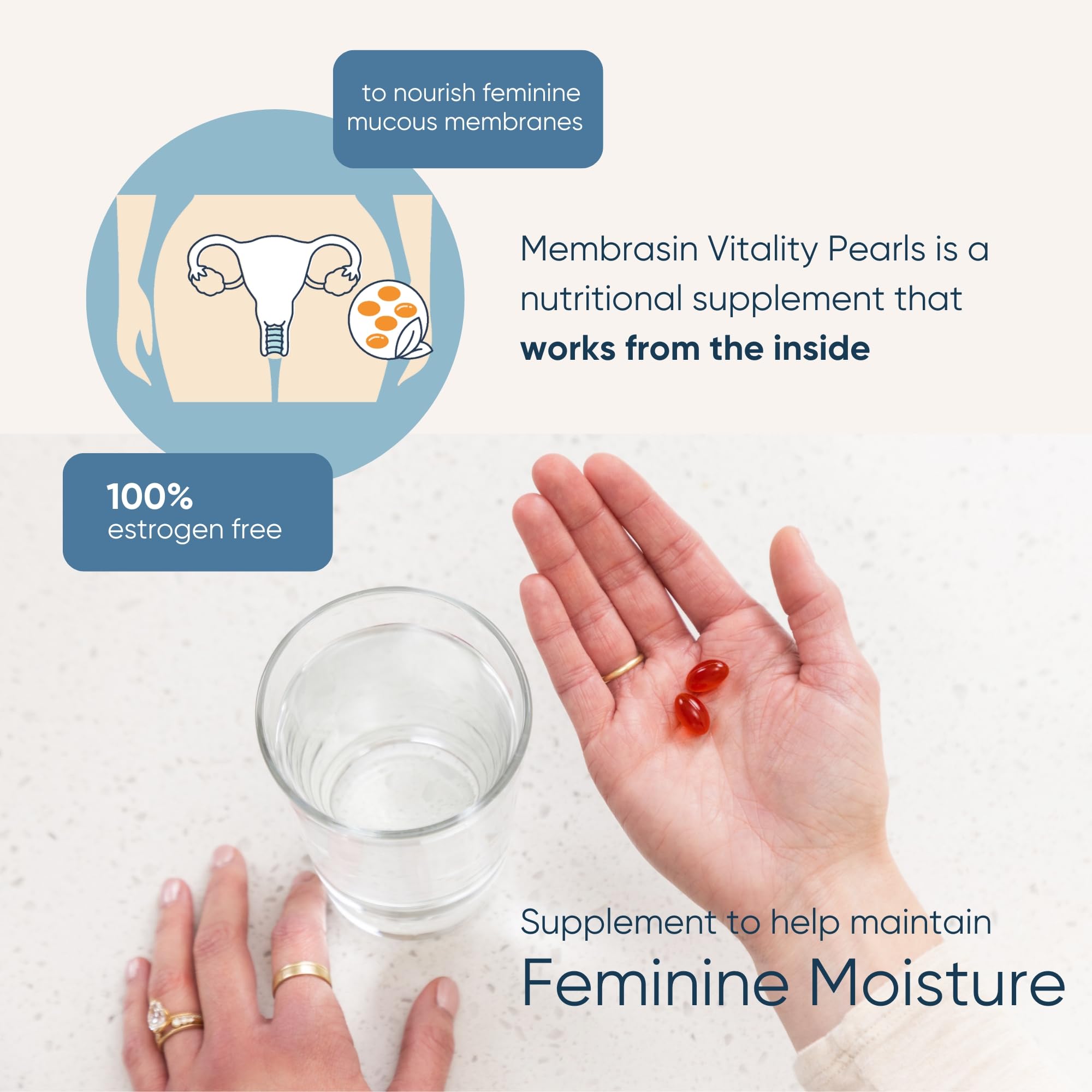Étiquette-produit Membrasin Vitalité: informations claires et naturelles.