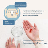 Étiquette-produit Membrasin Vitalité: informations claires et naturelles.