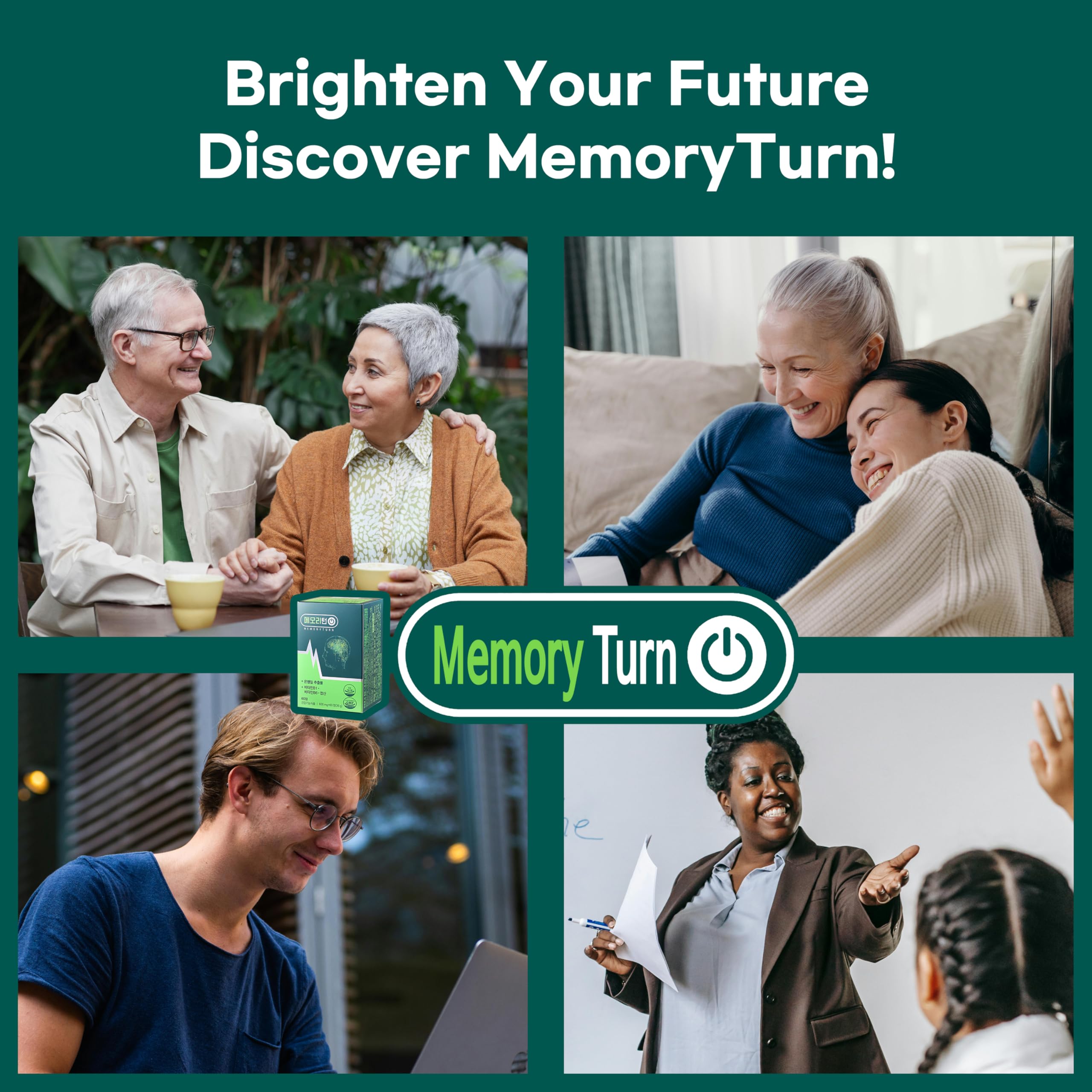 Memoryturn ingrédients propres sans OGM ni additifs artificiels