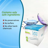 Menicon LacriPure: pratique en voyage pour lentilles propres et confortables.
