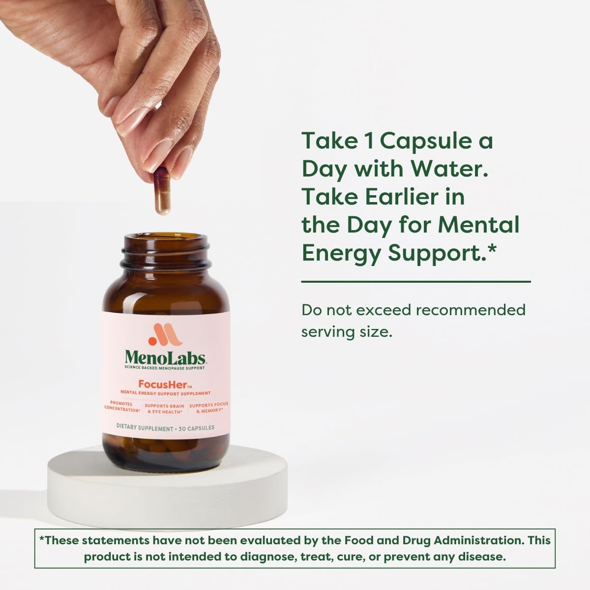 EnXtra sans caféine soutient l’attention durable avec FocusHer.