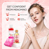 MENOMINO Coffret Yoni – emballage soigné et trio hygiénique