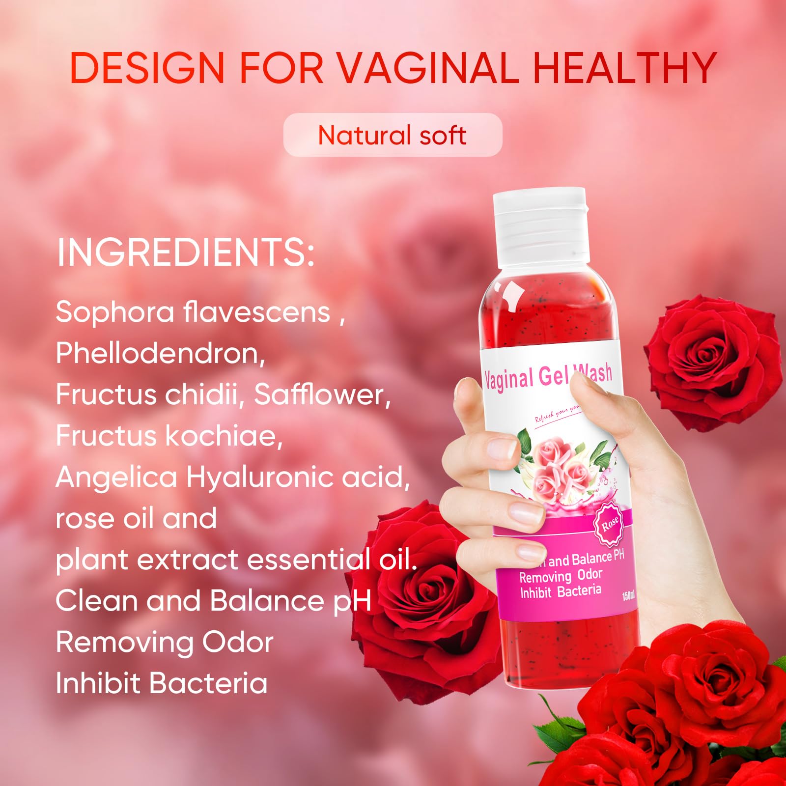 MENOMINO Yoni Oil rose – application favorisant le confort quotidien