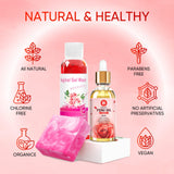 MENOMINO Yoni Wash rose – flacon illustrant douceur et équilibre du pH