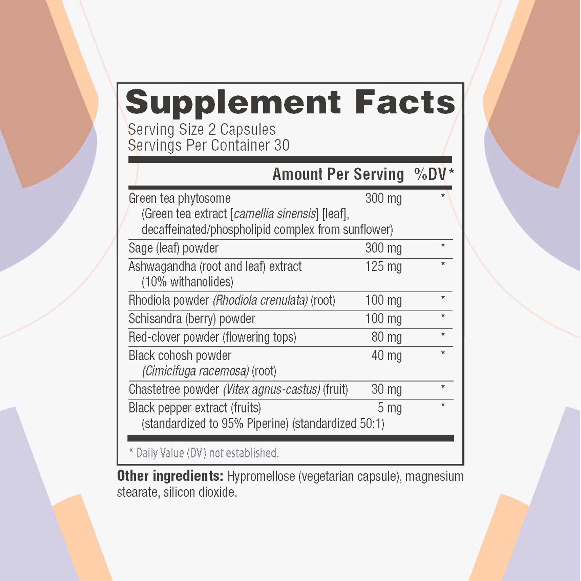MenoRescue relief bouffées chaleur – capsules faciles à avaler pour le confort nocturne.