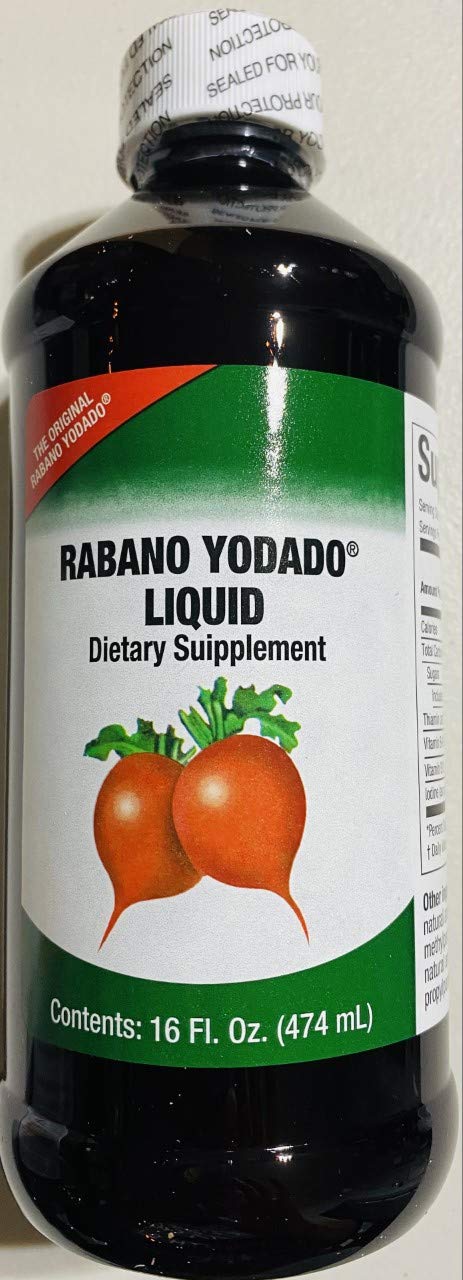 Menper Rabano Yodado gouttes dosage faciles pour énergie et bien-être.
