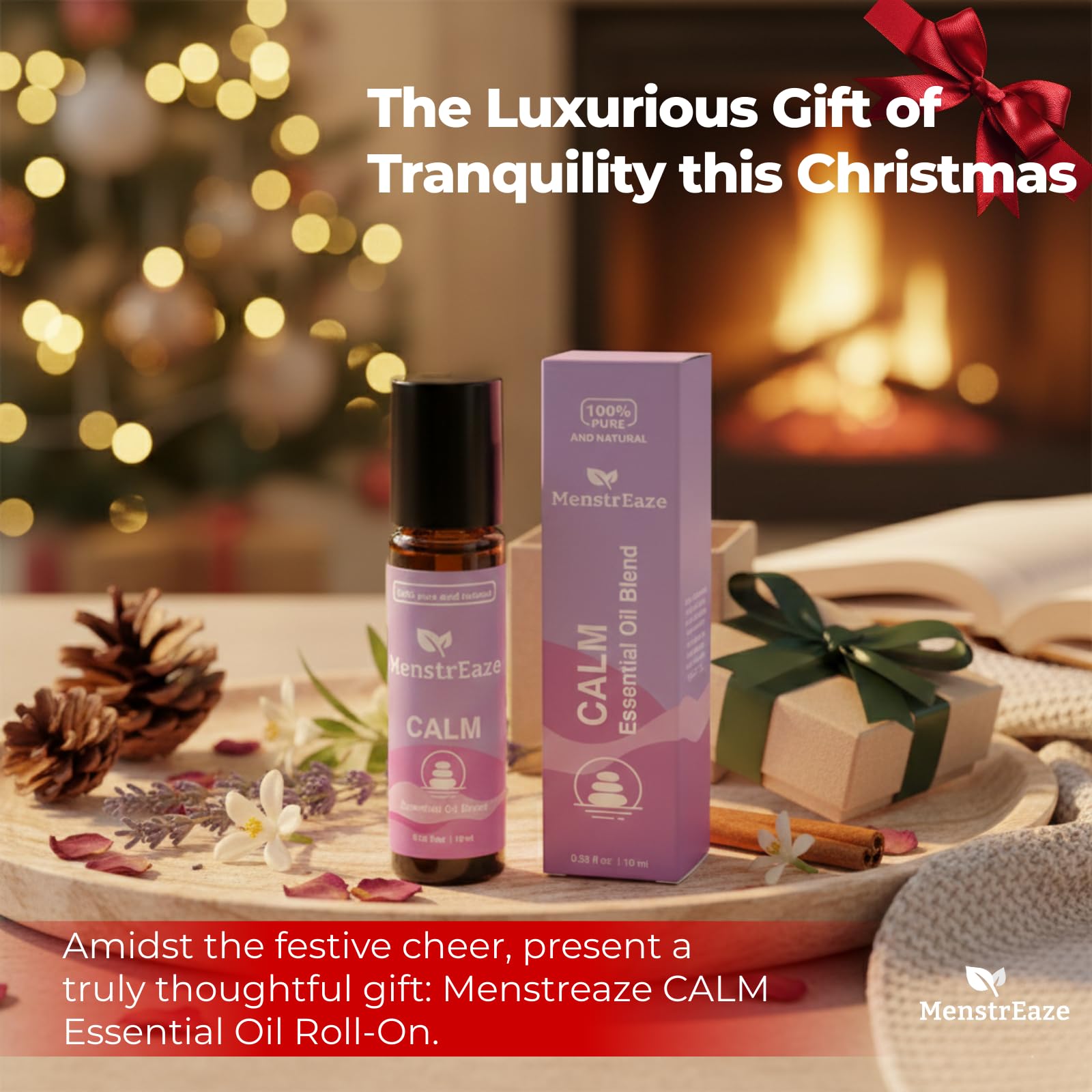 MenstrEaze Calm – bergamote utile pour stimuler l’humeur tout en restant serein.