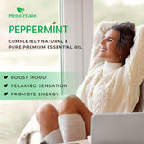 Rituel aromathérapique rapide avec Mentha piperita pure.