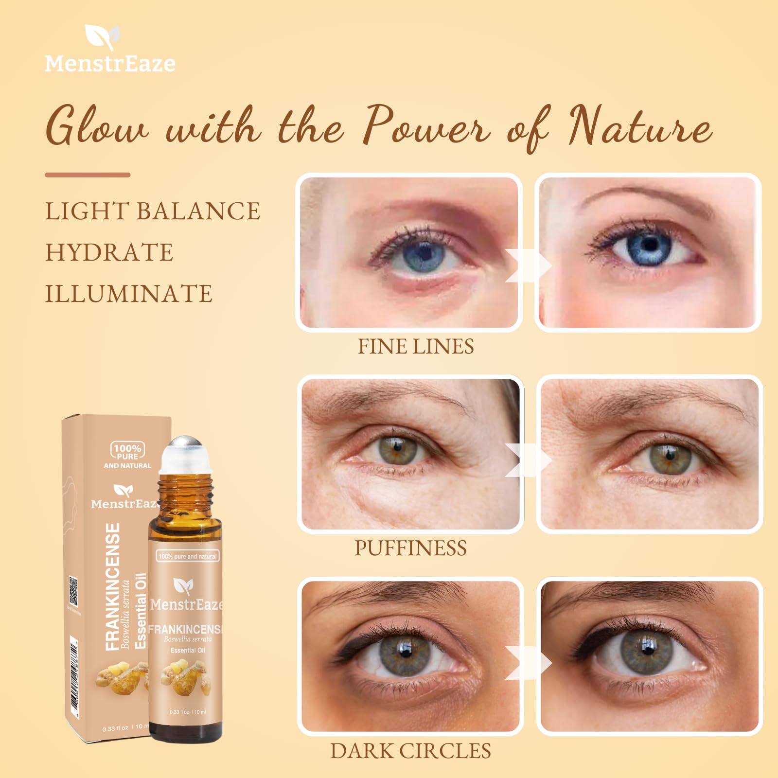 MenstrEaze Soin peau, antioxydants, teint clair et lumineux