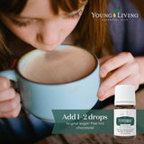 Menthe Poivrée Young Living, huile pour application massage relaxant