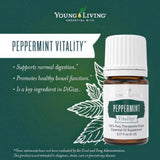 Menthe Poivrée Young Living, huile essentielle, parfait pour massage et détente