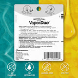Mentholatum Vaporduo format portable idéal pour trajets et pauses.