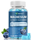 Gommes MENXI Magnesium emballage: pratique pour un calme potentiel.