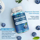 Gommes véganes MENXI Magnésie, nutriments utiles pour le quotidien.