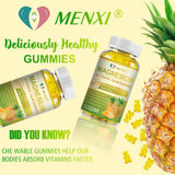 MENXI Magnésium Glycinate Gommes – dosage quotidien pratique.