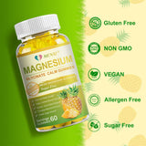 MENXI Magnésium Glycinate Gommes – texture agréable et facile à mâcher.