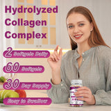 MENXI Multi Collagen Softgel – contient acide hyaluronique pour hydratation