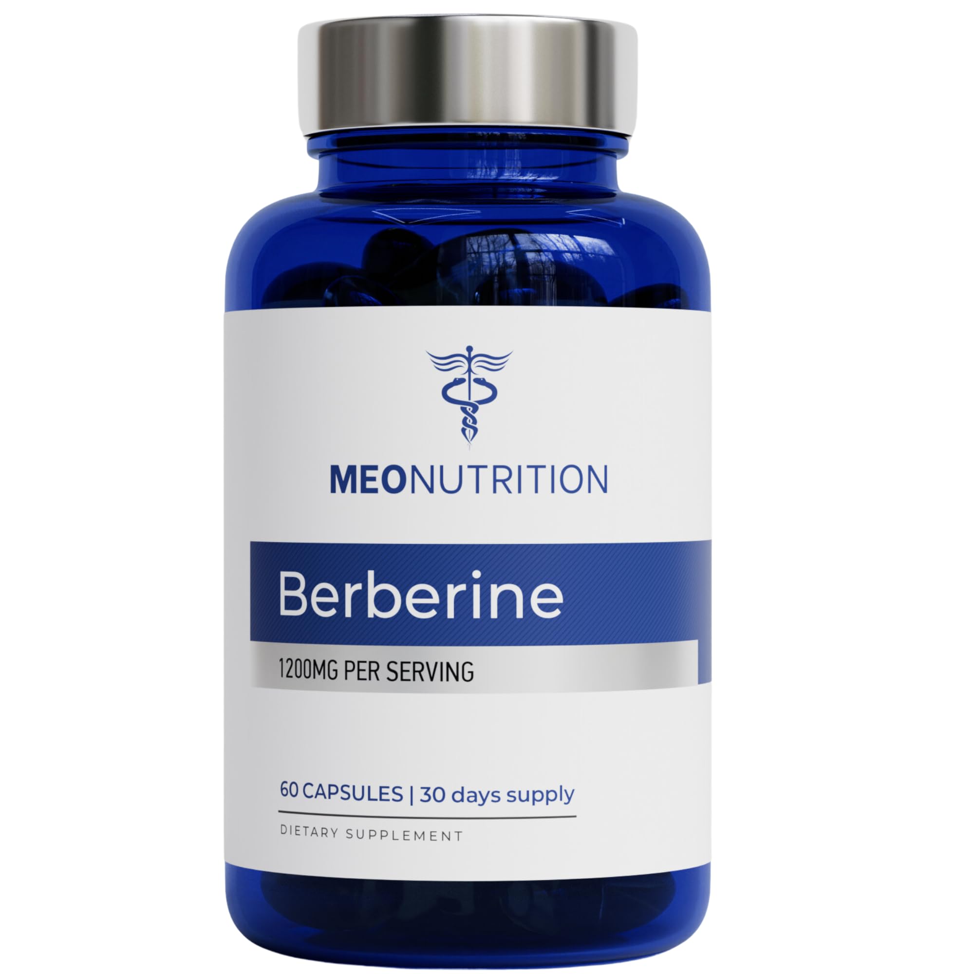 60 gélules pour 30 jours d'utilisation avec Meo Berberine HCI.