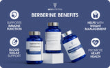 Meo Nutrition Berberine HCI, étiquette claire et qualité certifiée.