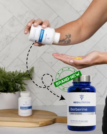 Formule vegan sans gluten ni OGM pour Meo Berberine HCI.
