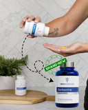 Formule vegan sans gluten ni OGM pour Meo Berberine HCI.