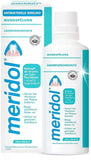Meridol bouteille 400 ml prête à l'usage quotidien pour une hygiène bucco-dentaire complète.