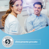 Meridol dentifrice cetylpyridinium, actif potentiel pour la plaque.
