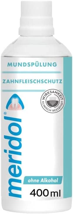 Meridol dentifrice protection gencives tube et packaging