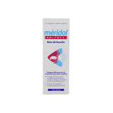 Meridol Halitosis – bain de bouche, utilisation quotidienne pour une haleine plus fraîche.